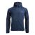 Kapuzenpullover Powerfleece Herren Marineblau