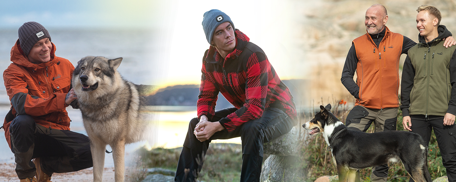 Hundeführerkleiung und Outdoorkleidung für Herren